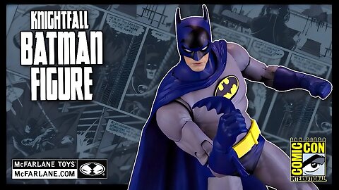 McFarlane Toys DC Multiverse Batman Knightfall 30th Anniversary SDCC 2023 Exclusive Batman Figure