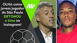 "Ser TITULAR do São Paulo? Pff! O time é..." OLHA a CRÍTICA que esse jogador da base fez!