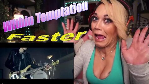 Within Temptation - Faster - Live Streaming With Just Jen Reacts
