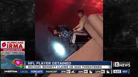 UPDATE: Las Vegas police show video of Michael Bennett running from hotel-casino