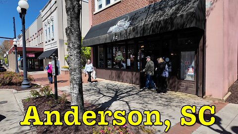 I'm visiting every town in SC - Anderson, South Carolina