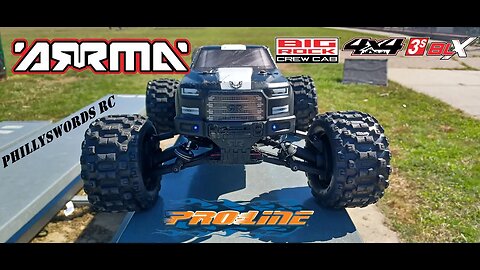 Arrma Big Rock The best 3S Basher Ever