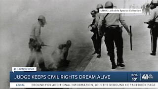 Judge keeps civil rights dream alive