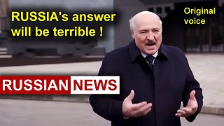 RUSSIA's answer will be terrible! Lukashenko, Belarus, Russia, Ukraine, Depleted uranium. RU