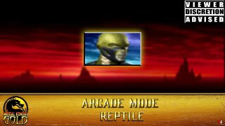 Mortal Kombat Gold: Arcade Mode - Reptile