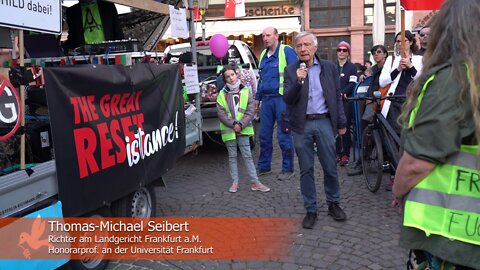 Thomas M. Seibert - Richter Landgericht Frankfurt - Demo Frankfurt 26.03.22 (4K UHD)