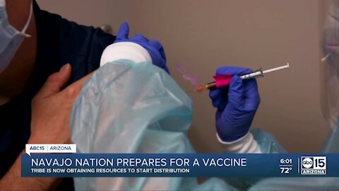 Navajo Nation pushes for early vaccine access when it's available