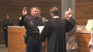New KCPD Chief of Police Rick Smith sworn in