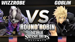 Wizzrobe (Wolf) vs. Goblin (Cloud/Roy) - Smash Ultimate MVG Round-Robin