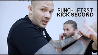 Punch First, Kick Second for Self Defense