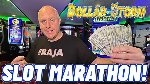 MAJOR JACKPOT MADNESS! ★ DOLLAR STORM HIGH LIMIT SLOT MARATHON!