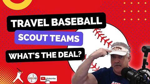 Travel Baseball Scout Teams- Are MLB Teams involved? What's the deal? #baseball #travelbaseball