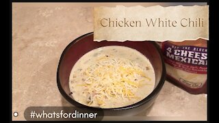 RECIPE: KETO - Chicken White Chili