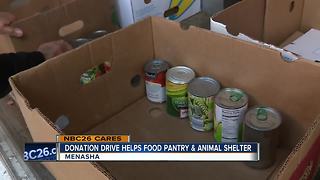 NBC26 and Festival Foods donation drive benefits people and pets in the community