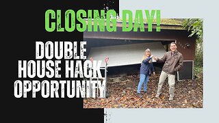 House Hack! Closing Day - Gig Harbor Duplex