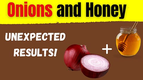 You Mix Raw Onions and Honey Will Be Surprised: See What Happens to Your Body!