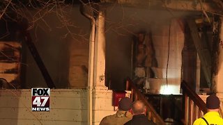 UPDATE: House fire in Lansing being investigated as possible arson