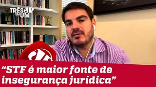 #RodrigoConstantino: STF legislador gera insegurança jurídica e ameaça Lava Jato