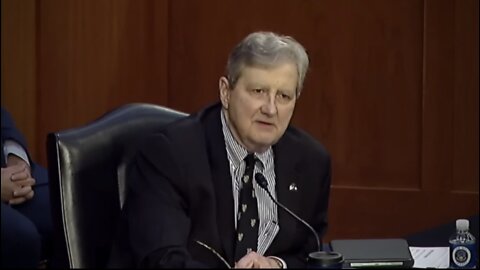 Sen. John Kennedy Questions FBI Director Christopher Wray!