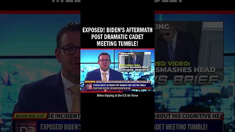 Exposed! Biden's Aftermath Post Dramatic Cadet Meeting Tumble!