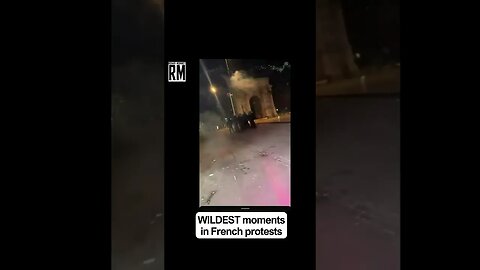 Wildest Moments in French Protests