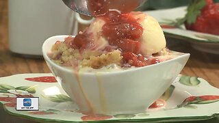 Mr. Food: Strawberry Rhubarb Cobbler