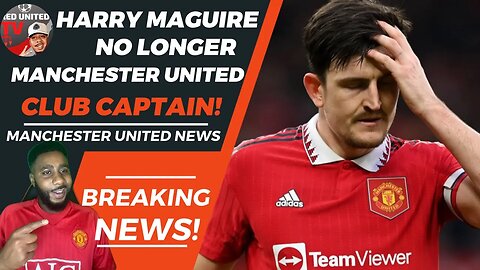 Harry Maguire NO LONGER Manchester United CAPTAIN | Man Utd News | Ivorian Spice REACTS