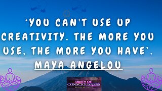 You can't use up creativity, Unlock Endless Creativity: Maya Angelou's Wisdom #shorts #Creativity