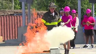 'Camp Spark' inspires girls to become firefighters