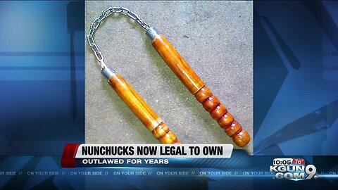 Nunchucks now legal