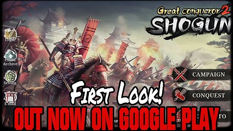 🔥OUT NOW! GREAT CONQUEROR 2 SHOGUN FIRST LOOK🔥