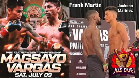 Rey Vargas vs Mark Magsayo FULL FIGHT COMMENTARY | Frank Martin vs Jackson Marinez | #TWT