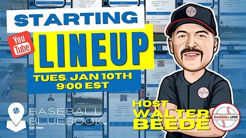 Tuesday's Starting Lineup - January 10th 2023 - Pre-Recorded