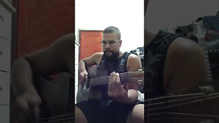 Alefão - Tocando Violão freestyle #09 | Improvisando no #shorts