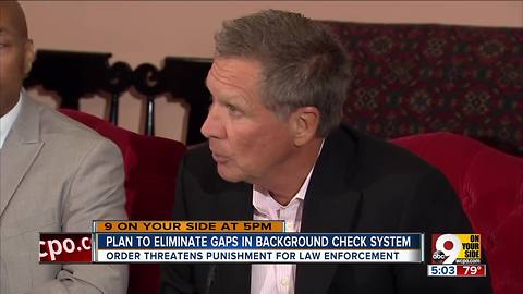 Plan to eliminate gaps in background check system