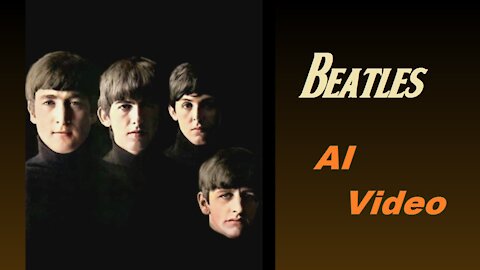 Beatles - I Wanna Be Your Man - (AI Video - 1964) - Bubblerock - HD