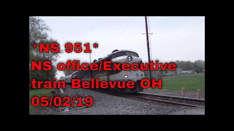 *NS 951* NS office/Executive train Bellevue OH 05/02/19