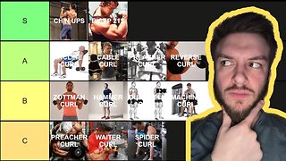 Bicep Curl Variations Tier List | Ranking Best to Worst