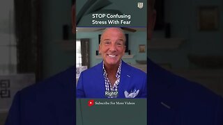 STOP Confusing Stress With Fear #shorts
