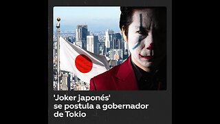 ‘Joker japonés’ se postula a gobernador de la capital nipona