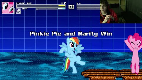 My Little Pony Characters (Twilight Sparkle, Rainbow Dash, And Rarity) VS The Whale In A Battle