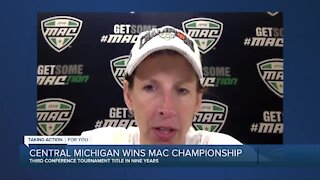 CMU wins MAC women's basketball tournament title