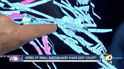 Desert region hit by series of small earthquakes