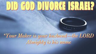 God Divorces His People.