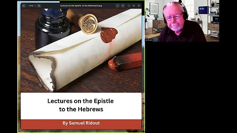 Lectures on the Epistle to the Hebrews, My Introduction