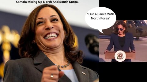 Kamala Harris Says The US Has An Alliance With North Korea While Speaking To South Koreans 🤦‍♂️