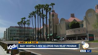 Rady Children's Hospital new no-opioid pain relief program