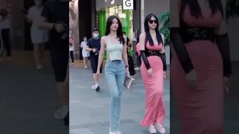 Chinese Girls Street Fashion Viable Fashion China