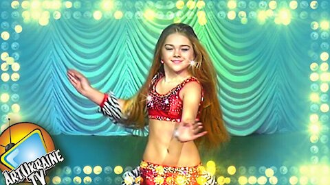 This Young Girl is a Finalist in the Tabla Solo FINAL League Ukraine Belly Dance Championship