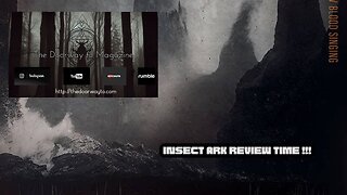 Debemur Morti Prod - Insect Ark- Raw Blood Singing -Video Review